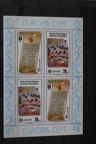 Türkisch-Zypern Block 3 mit 114-115 postfrisch #VL324