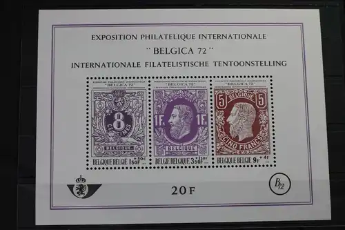 Belgien Block 42 mit 1608-1610 postfrisch #VL022