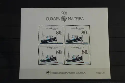 Portugal Madeira Block 9 mit 118 postfrisch #VI974