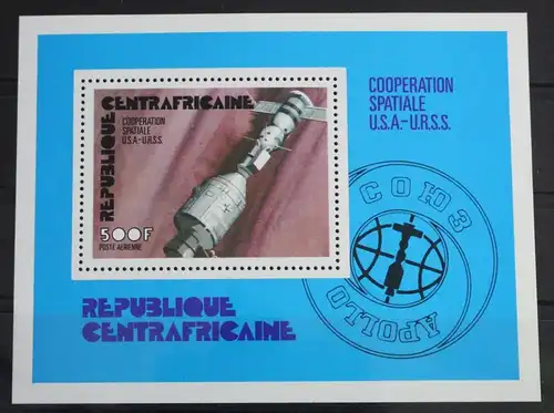 Zentralafrikanische Republik Block 9 mit 406 postfrisch #VK783