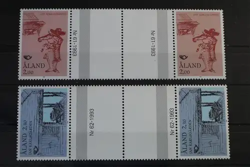 Aland 70-71 postfrisch als Zwischenstegpaare #VI724