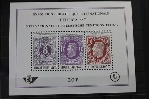 Belgien Block 42 mit 1608-1610 postfrisch #VL021