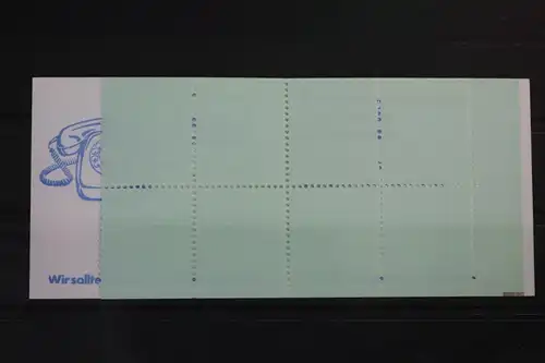 BRD VJ-MH 20cI oZ postfrisch Versuchs-Justier-Markenheftchen #VK259