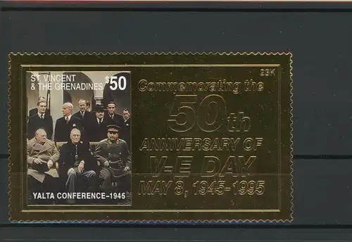 St. Vincent 3092 postfrisch Krieg und Frieden #JK217
