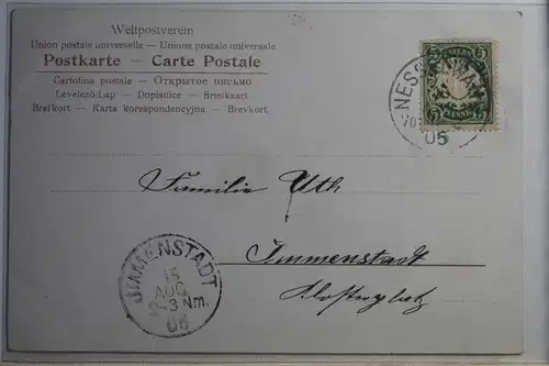 AK Deutschland Grußkarte 1905 #PJ142