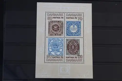 Dänemark Block 2 mit 607-610 postfrisch #VI901