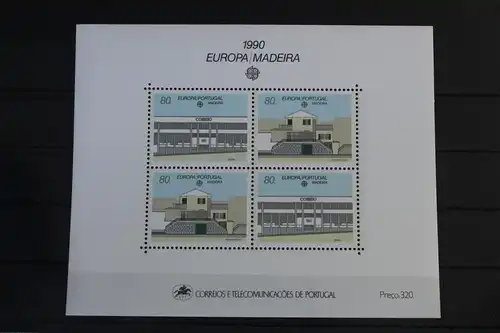 Portugal Madeira Block 11 mit 134 postfrisch #VI980