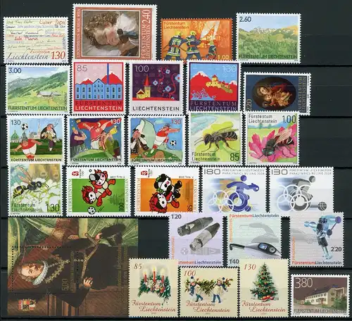Liechtenstein Jahrgang 2008 1470-1504 postfrisch #IT749