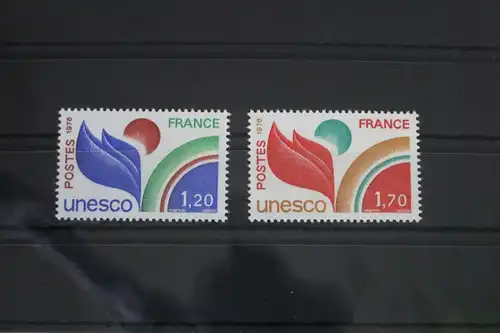 Frankreich Dienstmarken Unesco 19-20 postfrisch #VK878