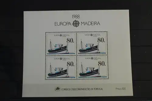 Portugal Madeira Block 9 mit 118 postfrisch #VI975