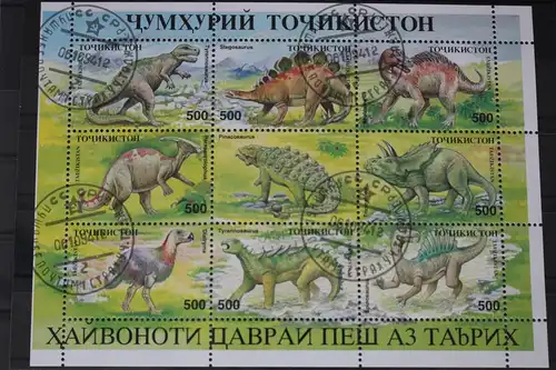 Tadschikistan 50-57 gestempelt als Kleinbogen #VL322