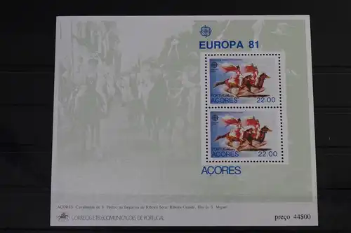 Portugal Azoren Block 2 mit 342 postfrisch #VK566