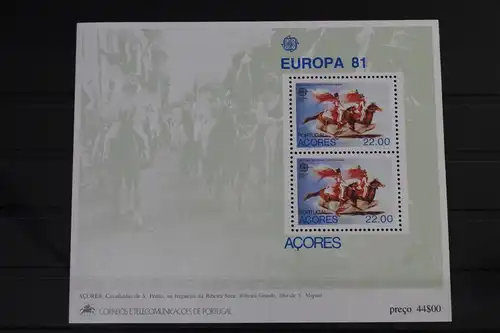 Portugal Azoren Block 2 mit 342 postfrisch #VK565