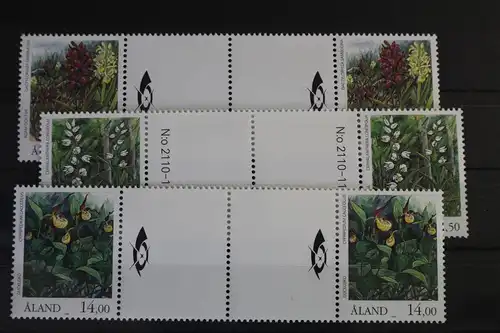 Aland 33-35 postfrisch als Zwischenstegpaare #VI734