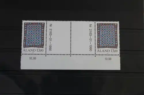 Aland 41 postfrisch als Zwischenstegpaar #VI740