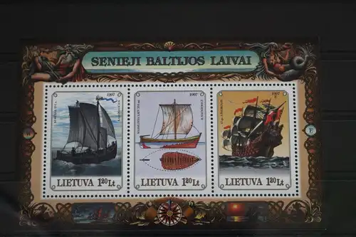 Litauen Block 11 mit 640-642 postfrisch #VK967