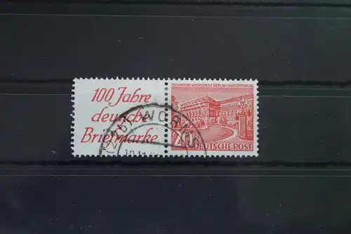 Berlin Zd W13 gestempelt ungefaltet und nicht angetrennt #VK322