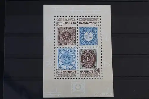 Dänemark Block 2 mit 607-610 postfrisch #VI900