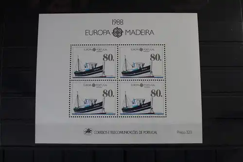 Portugal Madeira Block 9 mit 118 postfrisch #VJ972