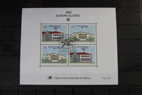 Portugal Azoren Block 11 mit 410 gestempelt #VJ983