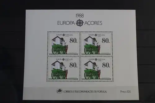 Portugal Azoren Block 9 mit 390 postfrisch #VI956