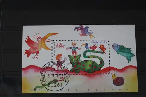 BRD Block 55 mit 2212 gestempelt #VL327