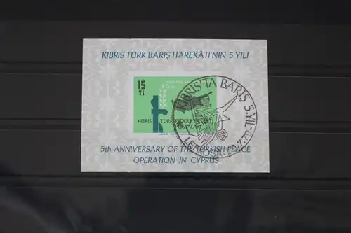Türkisch-Zypern Block 1 mit 70 gestempelt #VL482