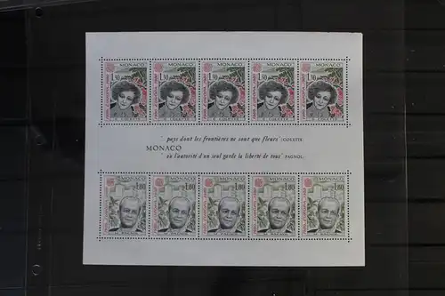 Monaco Block 16 mit 1421-1422 postfrisch #VO009