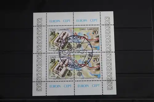 Türkei Block 21 mit 2600-2601 gestempelt Europa #VN028