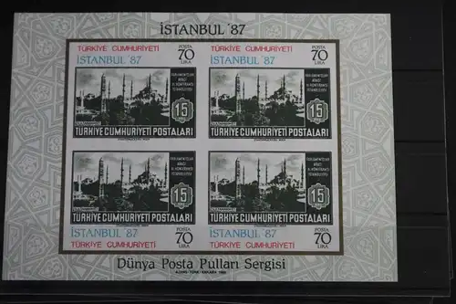 Türkei Block 24 mit 2700-2701 postfrisch #VN032