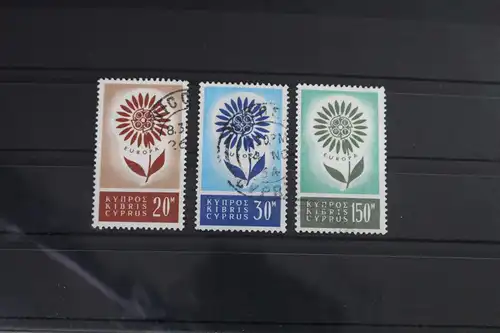 Zypern 240-242 gestempelt Europa #VN228