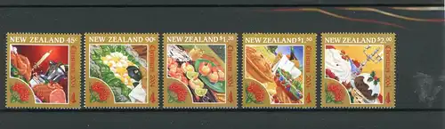 Neuseeland 2215-2219 postfrisch Weihanchten #IJ289