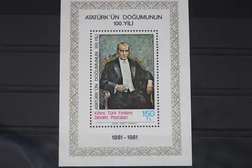 Türkisch-Zypern Block 2 mit 100 postfrisch #VL486