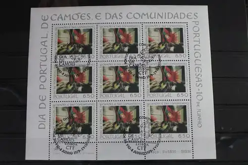 Portugal 1447 gestempelt als Kleinbogen #VO281