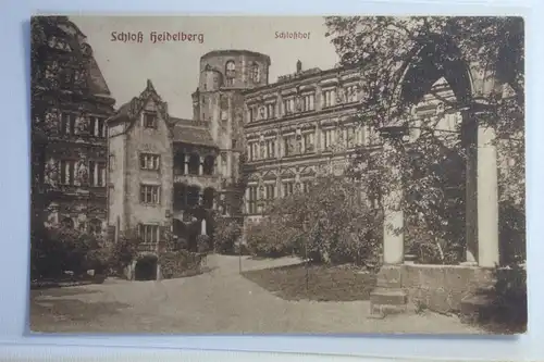 AK Heidelberg a. Neckar Schloss Heidelberg - Schlosshof #PJ213