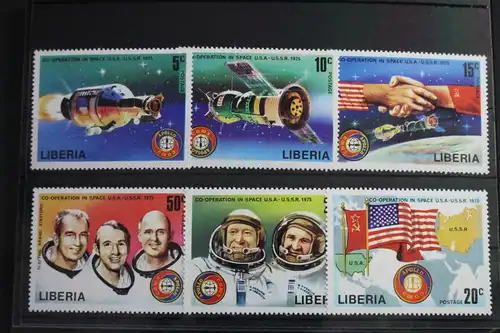 Liberia 967-972 postfrisch #VK754