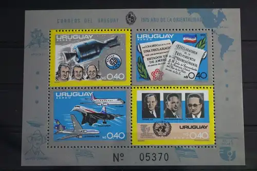 Uruguay Block 26 mit 1363-1366 postfrisch #VK771