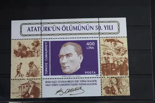 Türkei Block 27 mit 2839 postfrisch #VN033