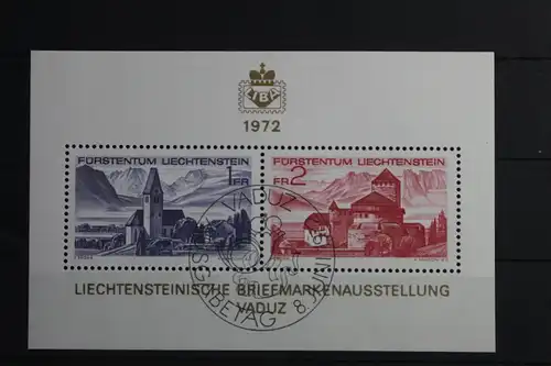 Liechtenstein Block 9 mit 565-566 gestempelt #VO187
