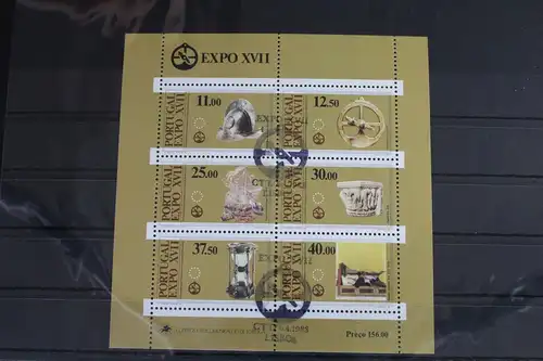 Portugal Block 39 mit 1595-1600 gestempelt #VO271