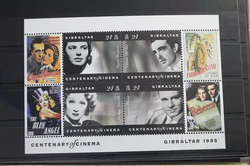 Gibraltar Block 23 mit 737-740 postfrisch #VN719