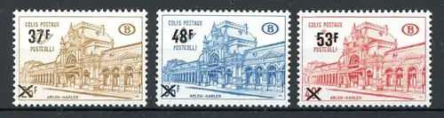 Belgien Postpaketmarken 64-66 postfrisch #JK255