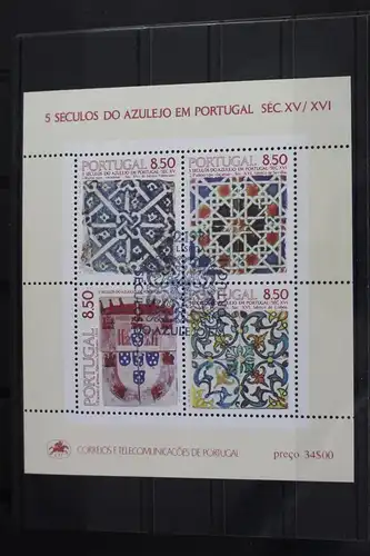 Portugal Block 33 mit 1528, 1535, 1539, 1548 gestempelt #VO309