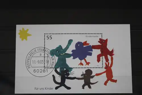 BRD Block 64 mit 2360 gestempelt #VL281