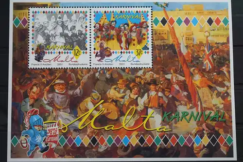 Malta Block 21 mit 1157-1158 postfrisch #VN625