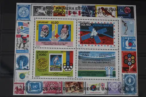 Uruguay Block 31 mit 1436-1439 postfrisch #VL350