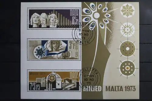 Malta Block 3 mit 478-480 postfrisch #VO126