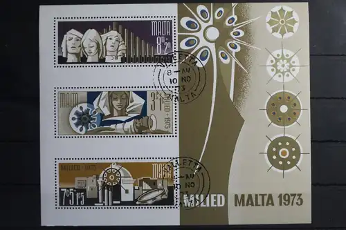 Malta Block 3 mit 478-480 postfrisch #VO125