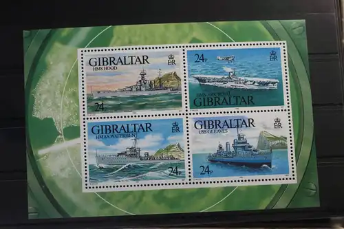Gibraltar Block 18 mit 658-661 postfrisch #VN709