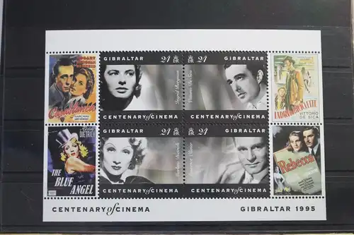 Gibraltar Block 23 mit 737-740 postfrisch #VN720